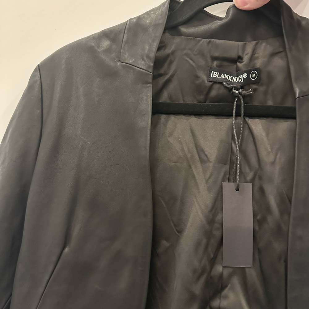 NWT BlankNYC Women’s Vegan Leather Jacket, Medium - Picture 5 of 7